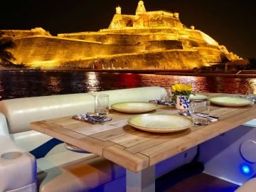 Cenas Románticas Cruceros en Cartagena